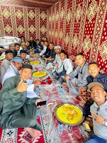 Dokumentasi perjalanan jemaah Hijrotuna